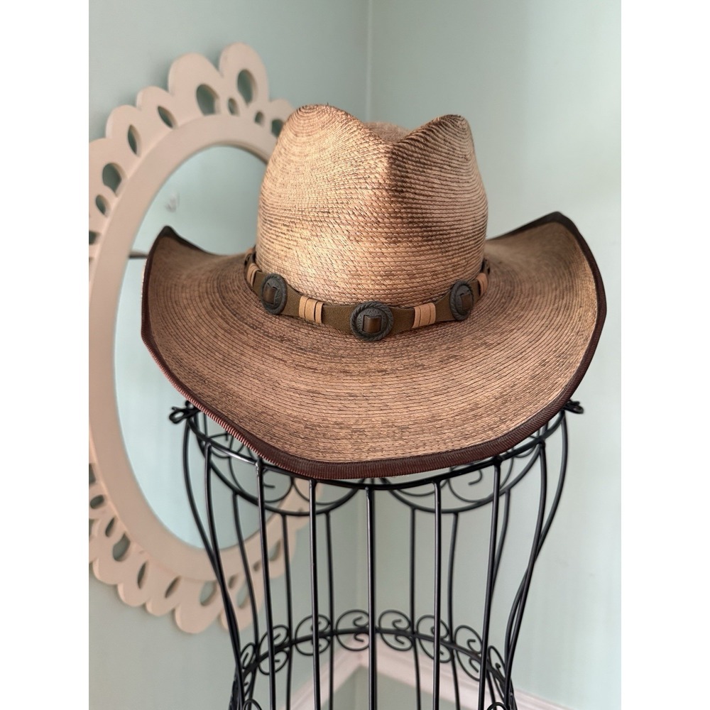 STETSON/ (Stetson) KIMBALL/Western Hat 100% Western Palm Medium